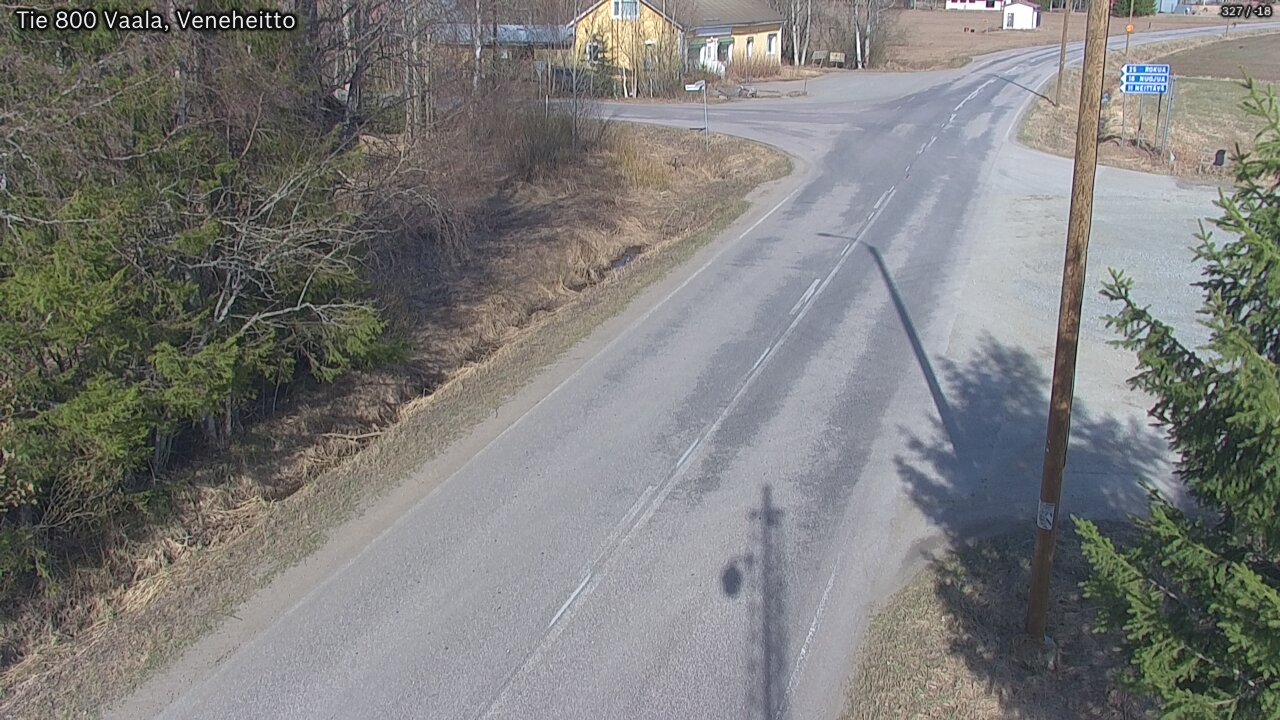 Kelikamerat Kuva Tie 800 Vaala, Veneheitto, Vaala, Pohjois-Pohjanmaa