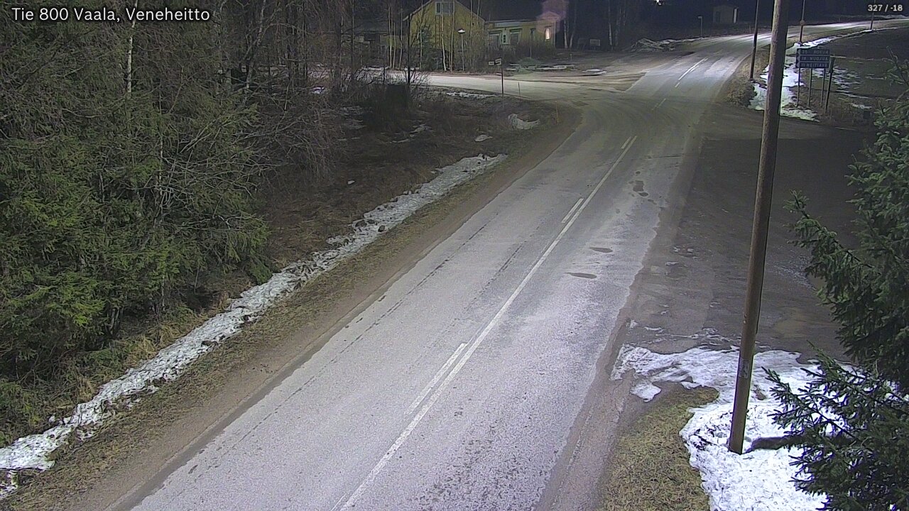 Kelikamerat Kuva Tie 800 Vaala, Veneheitto, Vaala, Pohjois-Pohjanmaa