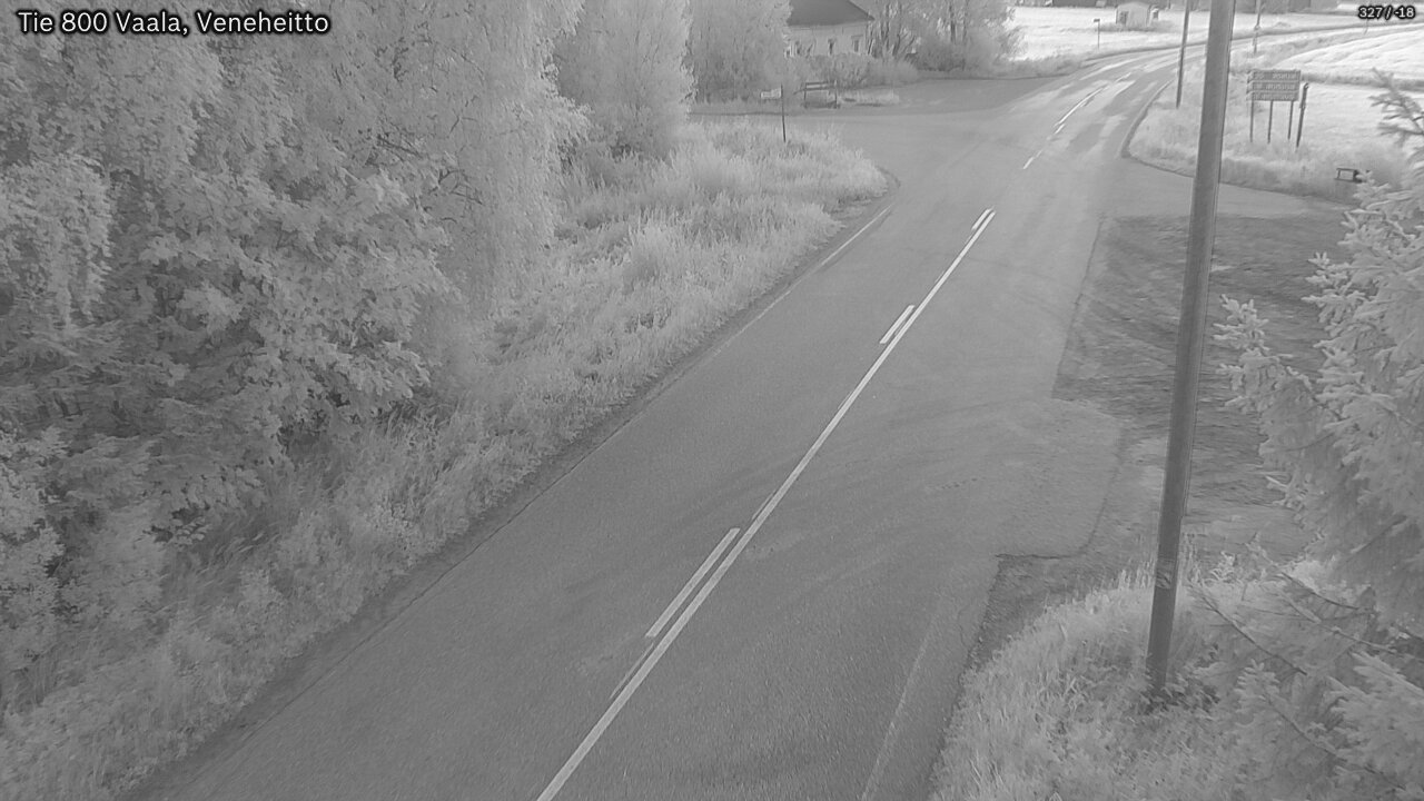 Kelikamerat Kuva Tie 800 Vaala, Veneheitto, Vaala, Pohjois-Pohjanmaa