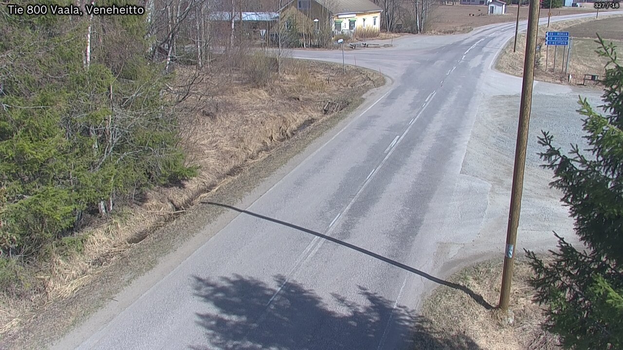 Kelikamerat Kuva Tie 800 Vaala, Veneheitto, Vaala, Pohjois-Pohjanmaa