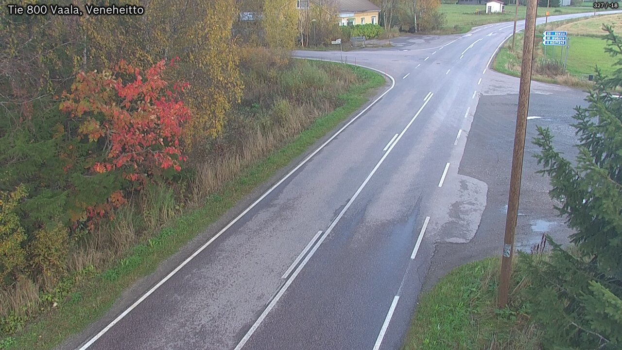 Kelikamerat Kuva Tie 800 Vaala, Veneheitto, Vaala, Pohjois-Pohjanmaa
