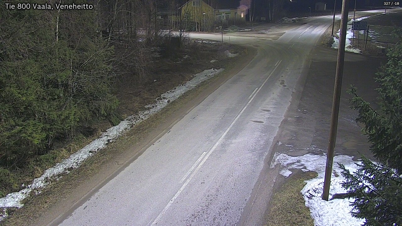 Kelikamerat Kuva Tie 800 Vaala, Veneheitto, Vaala, Pohjois-Pohjanmaa