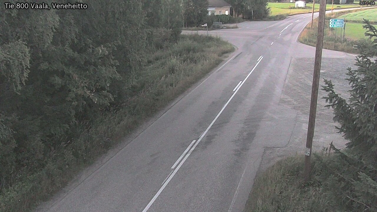 Kelikamerat Kuva Tie 800 Vaala, Veneheitto, Vaala, Pohjois-Pohjanmaa