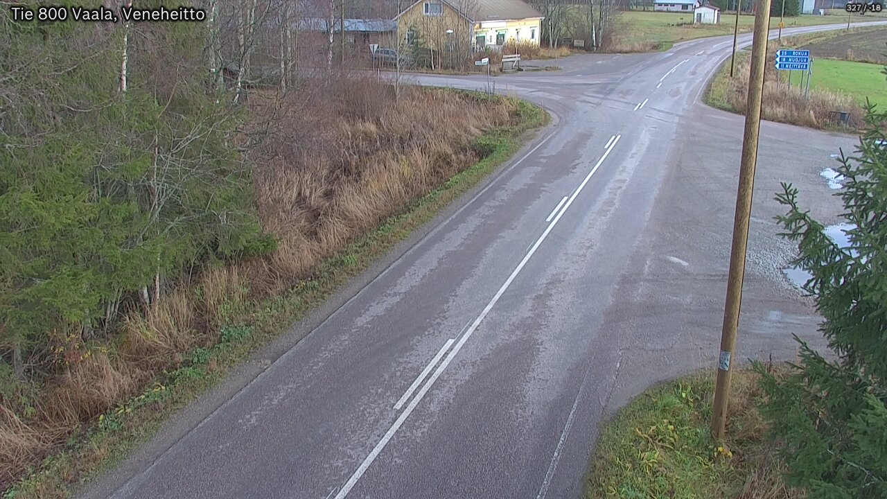 Kelikamerat Kuva Tie 800 Vaala, Veneheitto, Vaala, Pohjois-Pohjanmaa