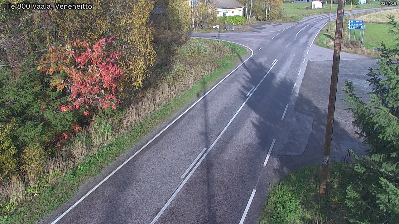 Kelikamerat Kuva Tie 800 Vaala, Veneheitto, Vaala, Pohjois-Pohjanmaa