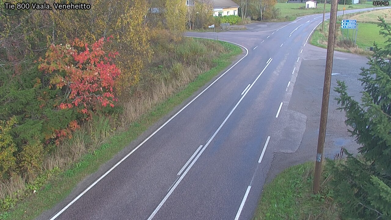Kelikamerat Kuva Tie 800 Vaala, Veneheitto, Vaala, Pohjois-Pohjanmaa