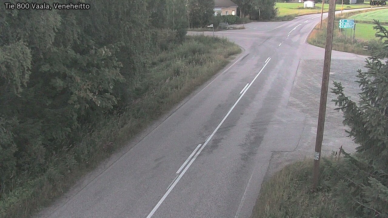 Kelikamerat Kuva Tie 800 Vaala, Veneheitto, Vaala, Pohjois-Pohjanmaa