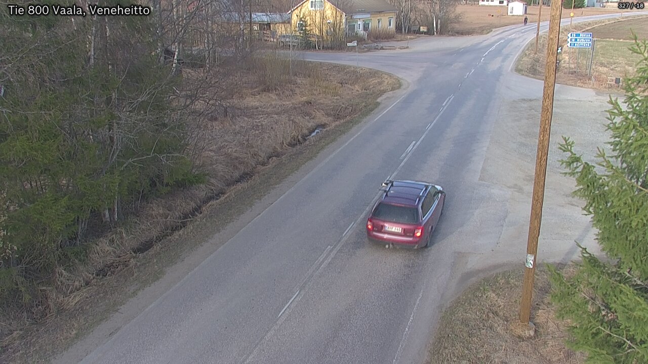 Kelikamerat Kuva Tie 800 Vaala, Veneheitto, Vaala, Pohjois-Pohjanmaa
