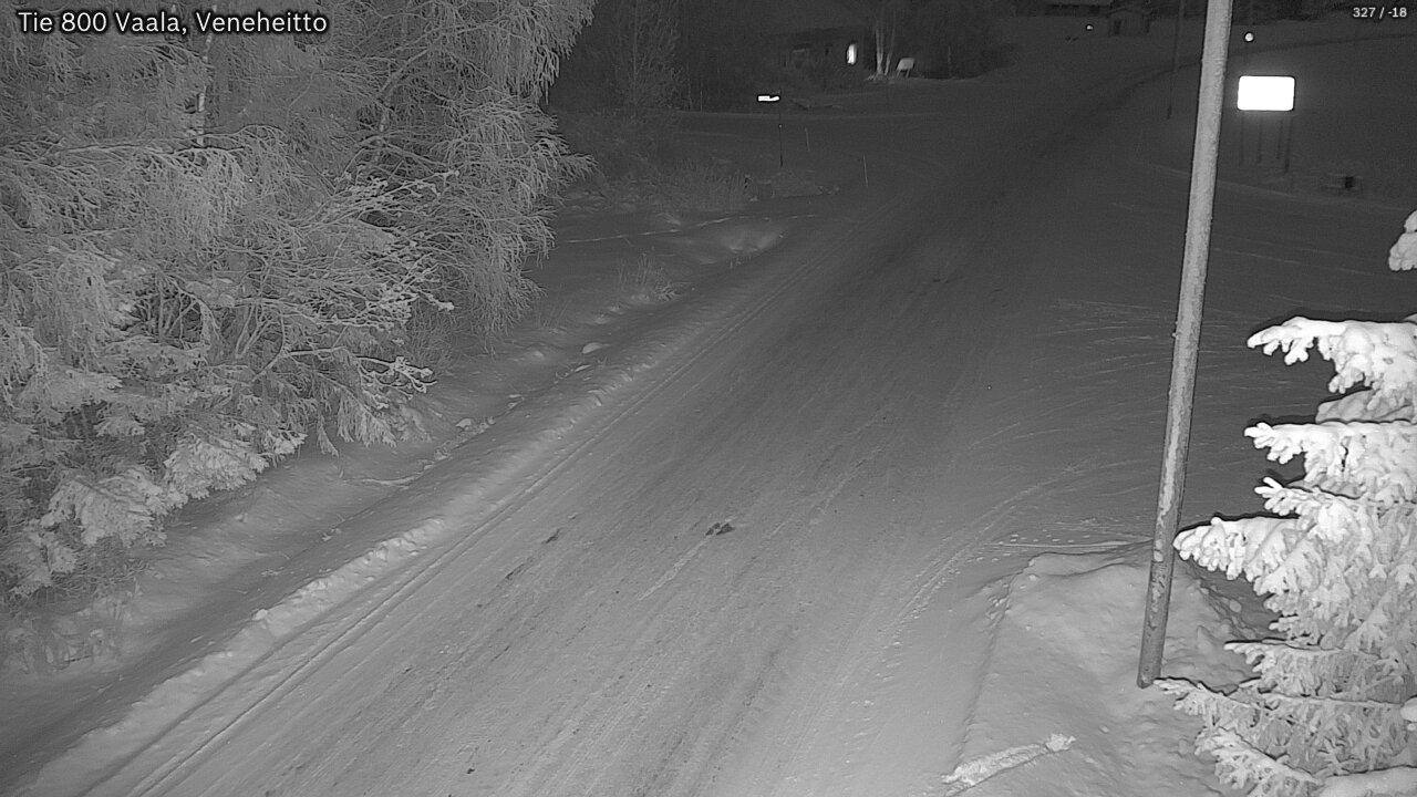 Kelikamerat Kuva Tie 800 Vaala, Veneheitto, Vaala, Pohjois-Pohjanmaa