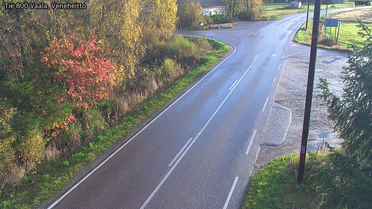 Weather Camera Image Väg 800 Vaala, Veneheitto, Vaala, Pohjois-Pohjanmaa