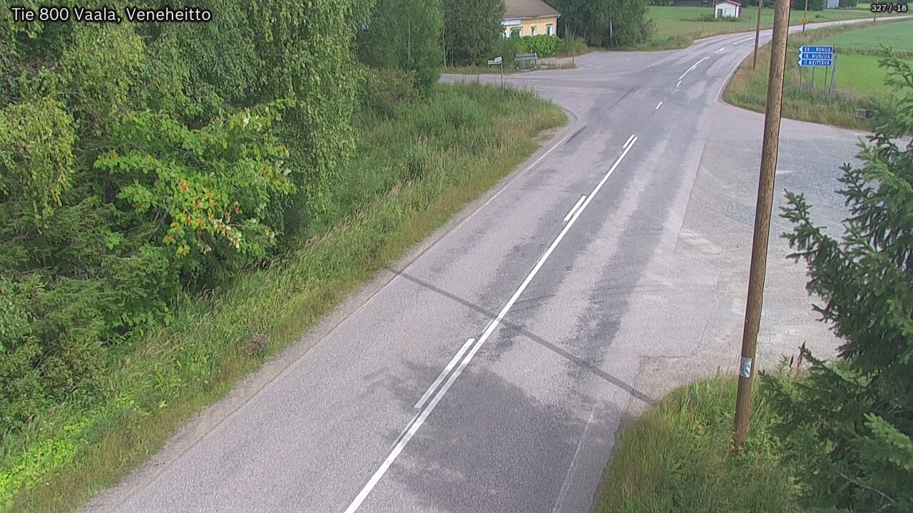 Kelikamerat Kuva Tie 800 Vaala, Veneheitto, Vaala, Pohjois-Pohjanmaa