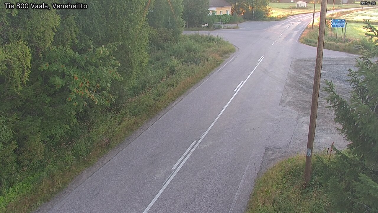 Kelikamerat Kuva Tie 800 Vaala, Veneheitto, Vaala, Pohjois-Pohjanmaa