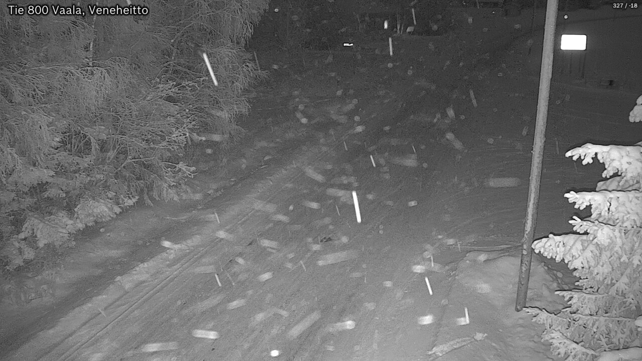 Kelikamerat Kuva Tie 800 Vaala, Veneheitto, Vaala, Pohjois-Pohjanmaa