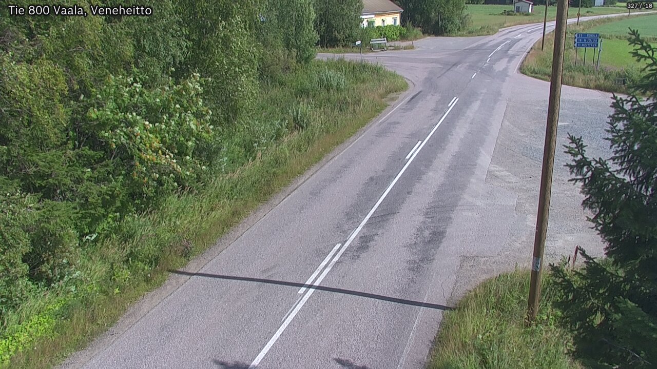 Kelikamerat Kuva Tie 800 Vaala, Veneheitto, Vaala, Pohjois-Pohjanmaa