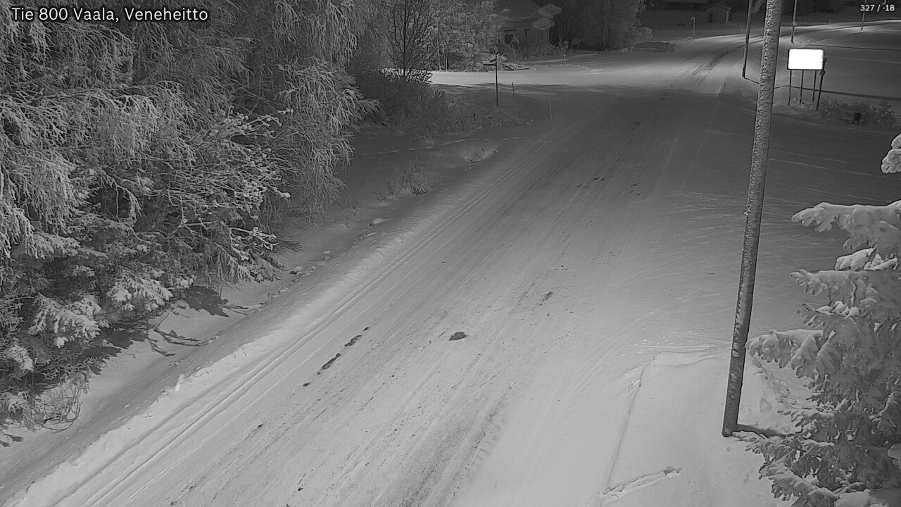 Kelikamerat Kuva Tie 800 Vaala, Veneheitto, Vaala, Pohjois-Pohjanmaa