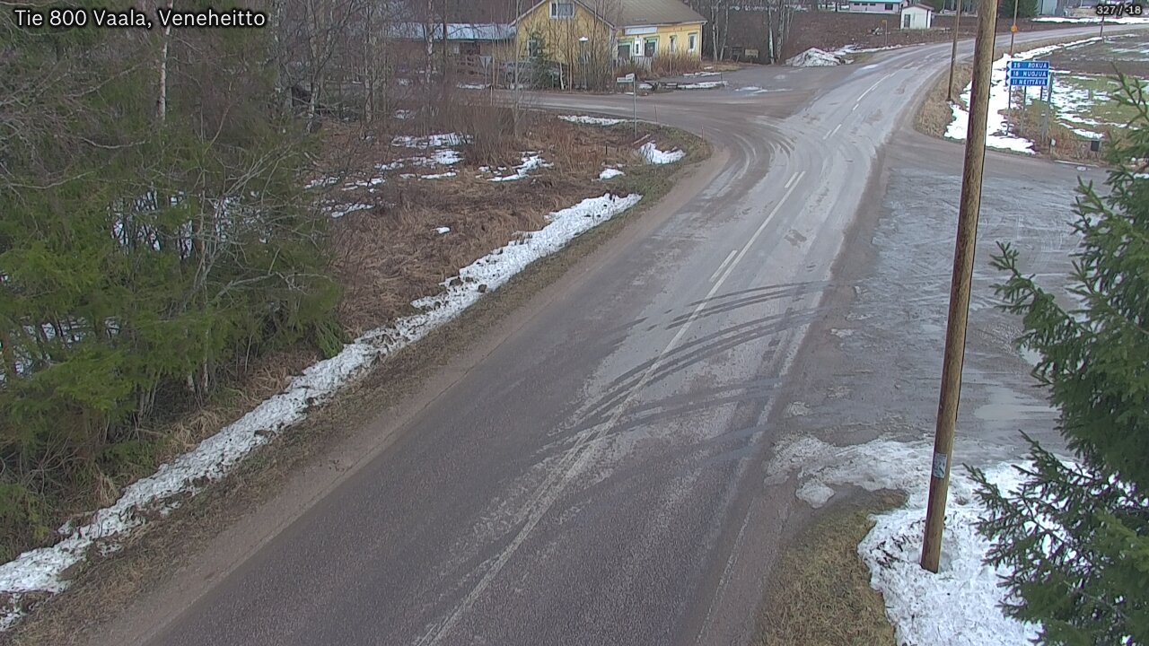 Kelikamerat Kuva Tie 800 Vaala, Veneheitto, Vaala, Pohjois-Pohjanmaa