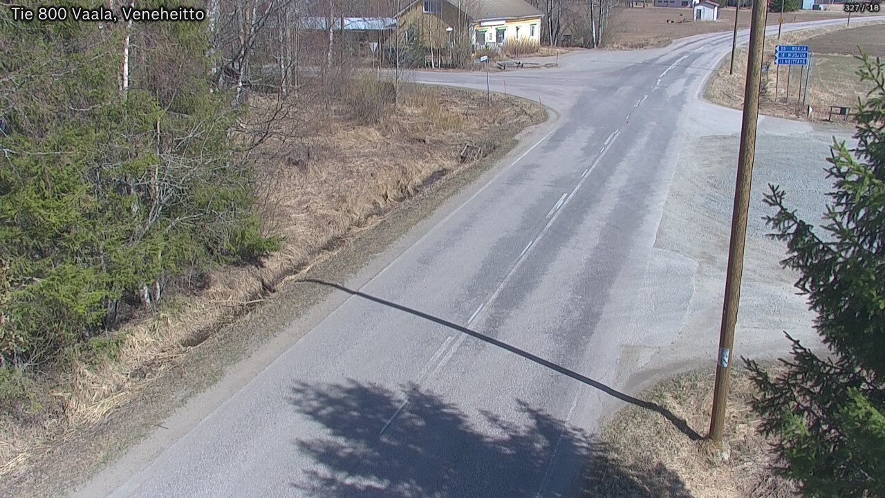 Kelikamerat Kuva Tie 800 Vaala, Veneheitto, Vaala, Pohjois-Pohjanmaa