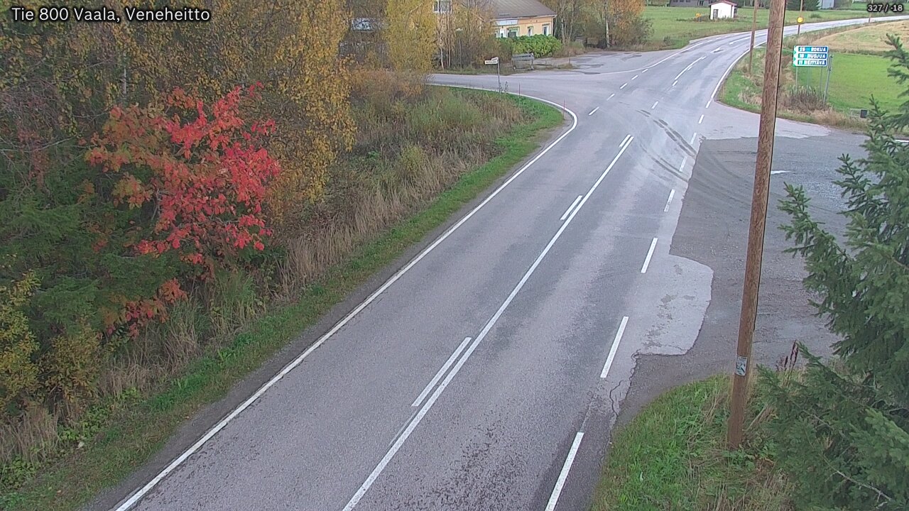 Kelikamerat Kuva Tie 800 Vaala, Veneheitto, Vaala, Pohjois-Pohjanmaa