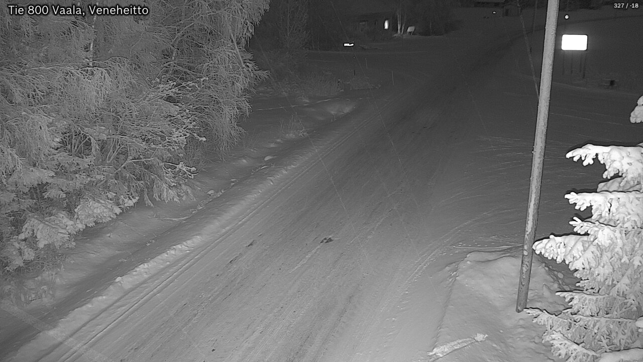 Kelikamerat Kuva Tie 800 Vaala, Veneheitto, Vaala, Pohjois-Pohjanmaa