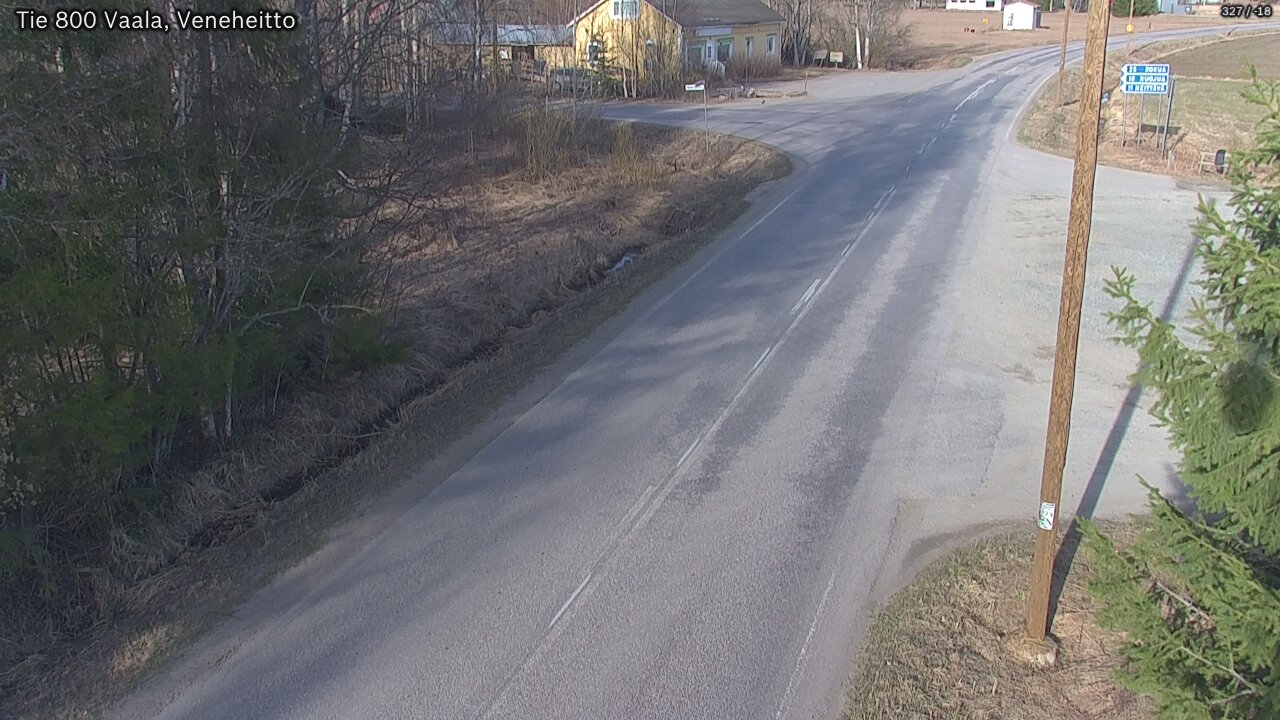 Kelikamerat Kuva Tie 800 Vaala, Veneheitto, Vaala, Pohjois-Pohjanmaa