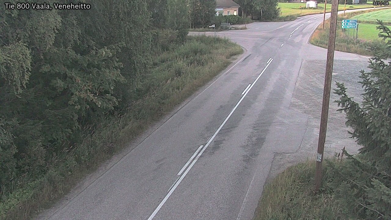 Kelikamerat Kuva Tie 800 Vaala, Veneheitto, Vaala, Pohjois-Pohjanmaa
