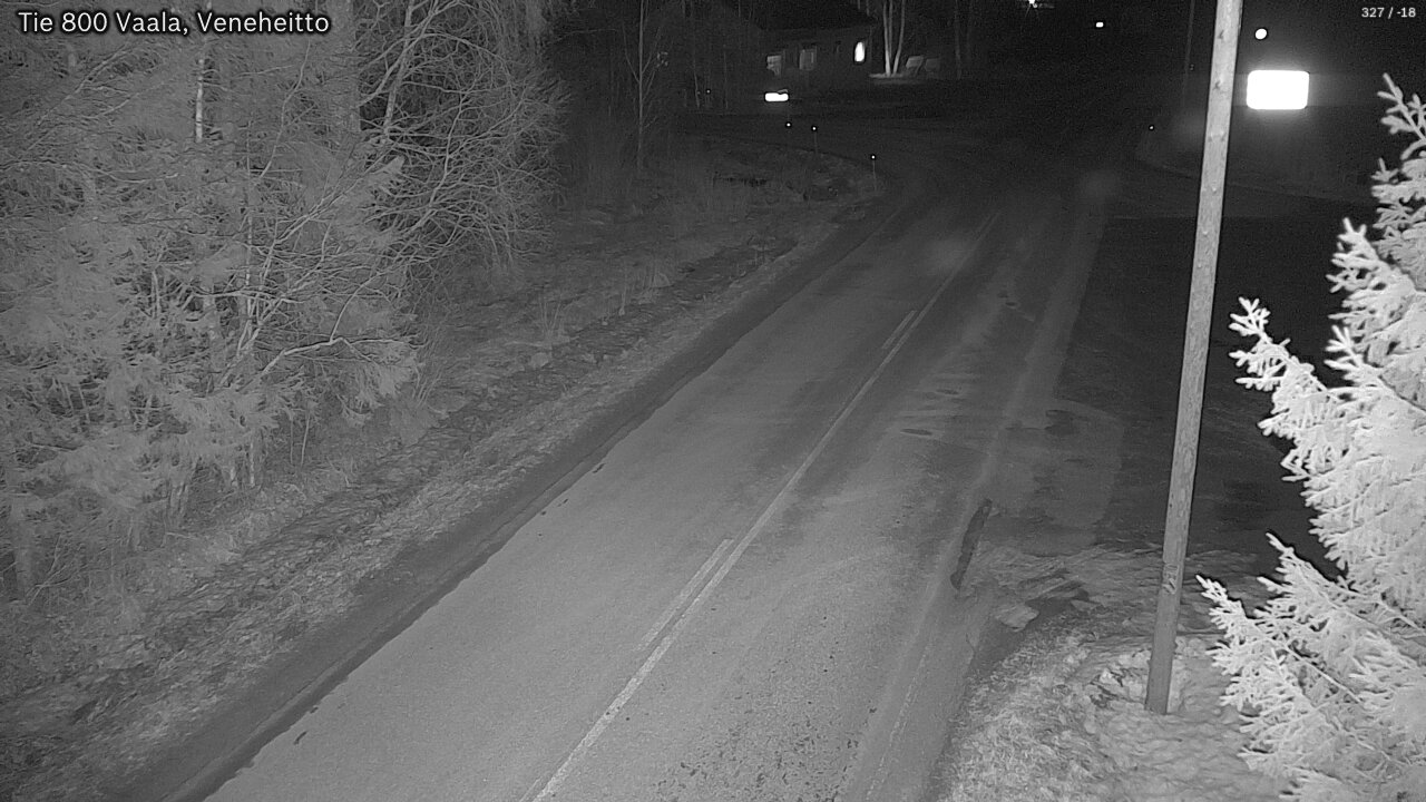 Kelikamerat Kuva Tie 800 Vaala, Veneheitto, Vaala, Pohjois-Pohjanmaa