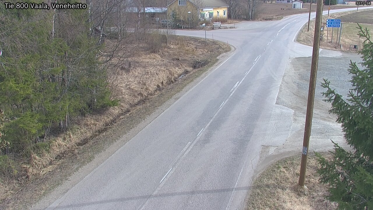 Kelikamerat Kuva Tie 800 Vaala, Veneheitto, Vaala, Pohjois-Pohjanmaa