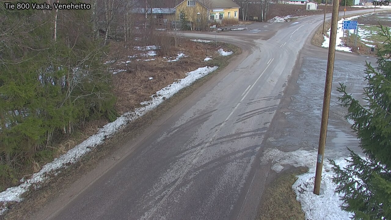 Kelikamerat Kuva Tie 800 Vaala, Veneheitto, Vaala, Pohjois-Pohjanmaa