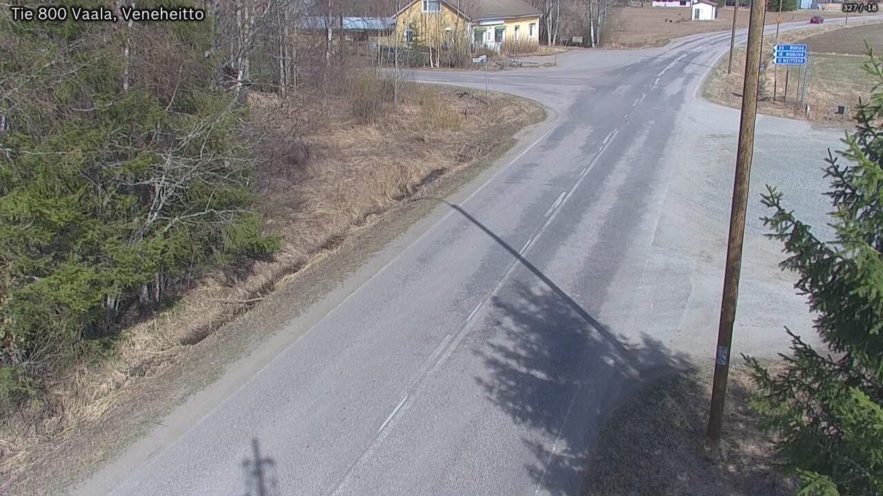 Kelikamerat Kuva Tie 800 Vaala, Veneheitto, Vaala, Pohjois-Pohjanmaa