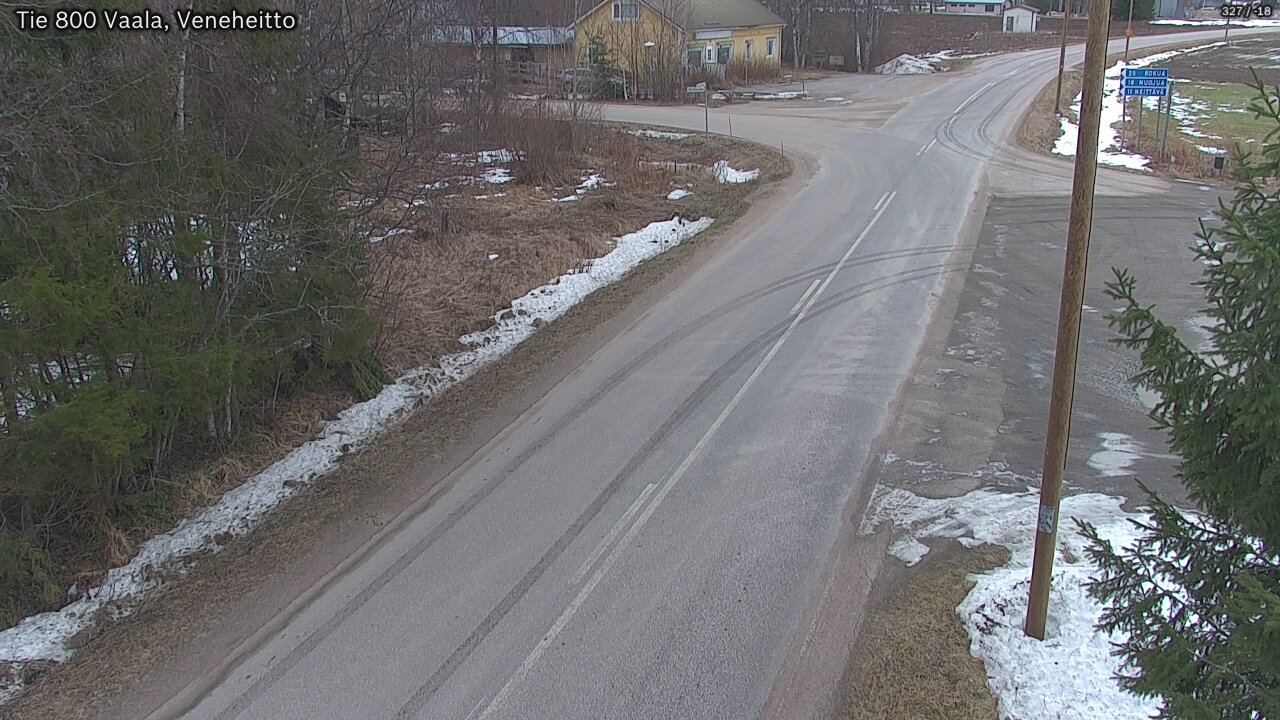 Kelikamerat Kuva Tie 800 Vaala, Veneheitto, Vaala, Pohjois-Pohjanmaa