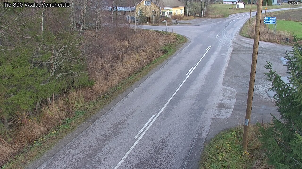 Kelikamerat Kuva Tie 800 Vaala, Veneheitto, Vaala, Pohjois-Pohjanmaa