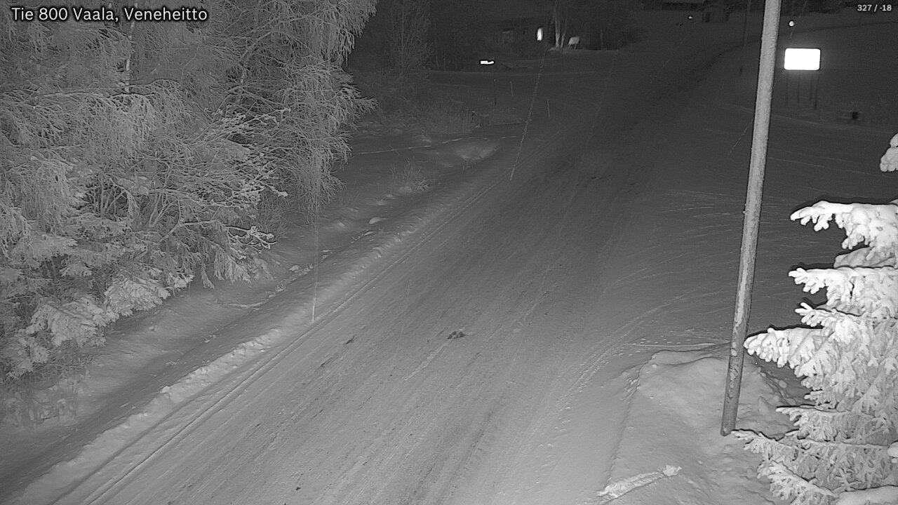 Kelikamerat Kuva Tie 800 Vaala, Veneheitto, Vaala, Pohjois-Pohjanmaa