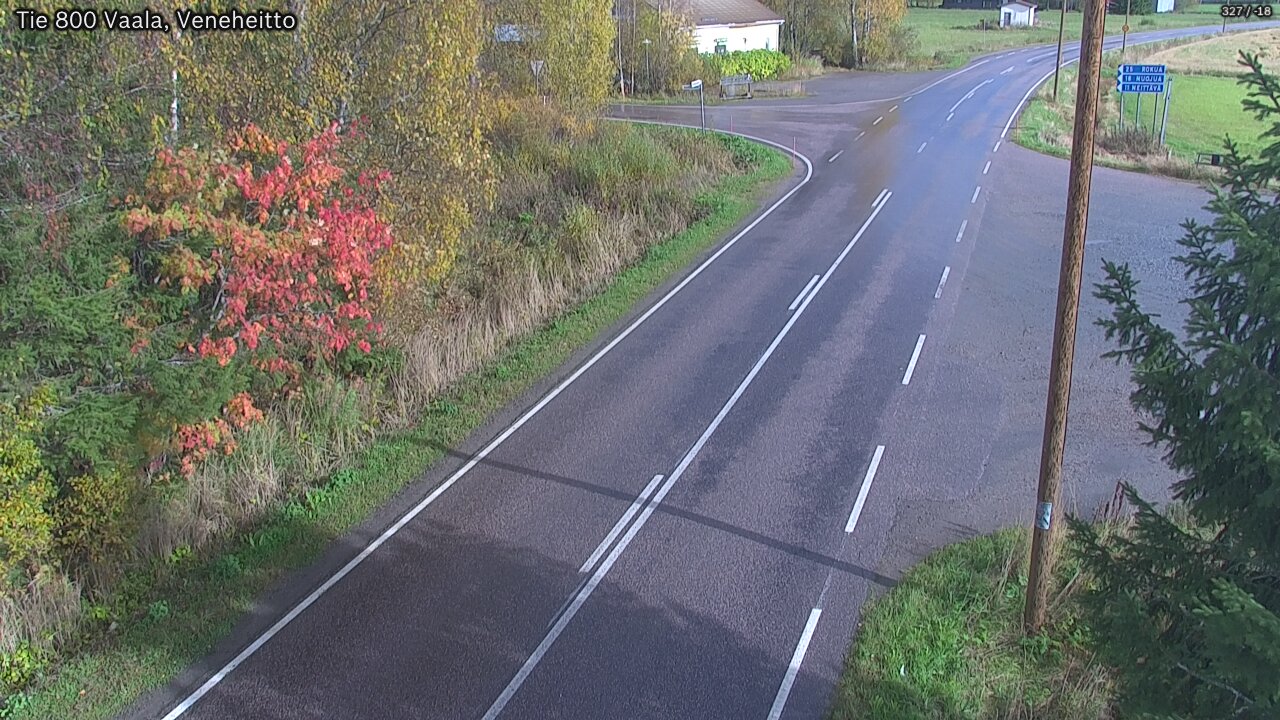 Kelikamerat Kuva Tie 800 Vaala, Veneheitto, Vaala, Pohjois-Pohjanmaa