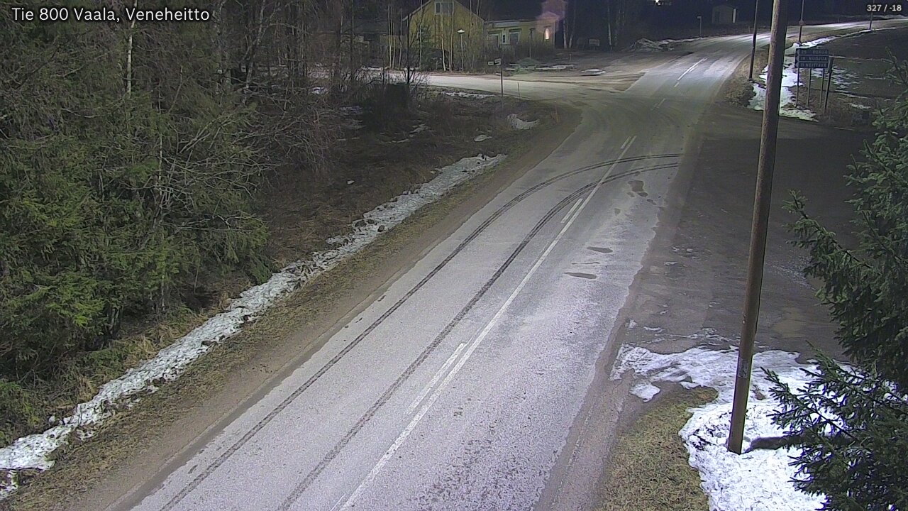 Kelikamerat Kuva Tie 800 Vaala, Veneheitto, Vaala, Pohjois-Pohjanmaa