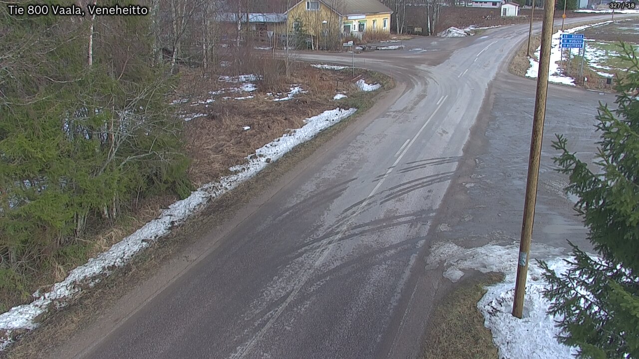 Kelikamerat Kuva Tie 800 Vaala, Veneheitto, Vaala, Pohjois-Pohjanmaa