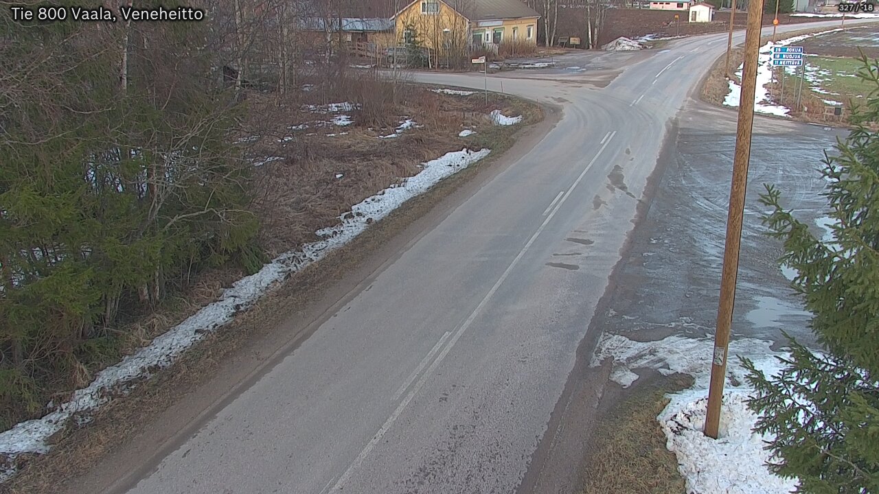 Kelikamerat Kuva Tie 800 Vaala, Veneheitto, Vaala, Pohjois-Pohjanmaa