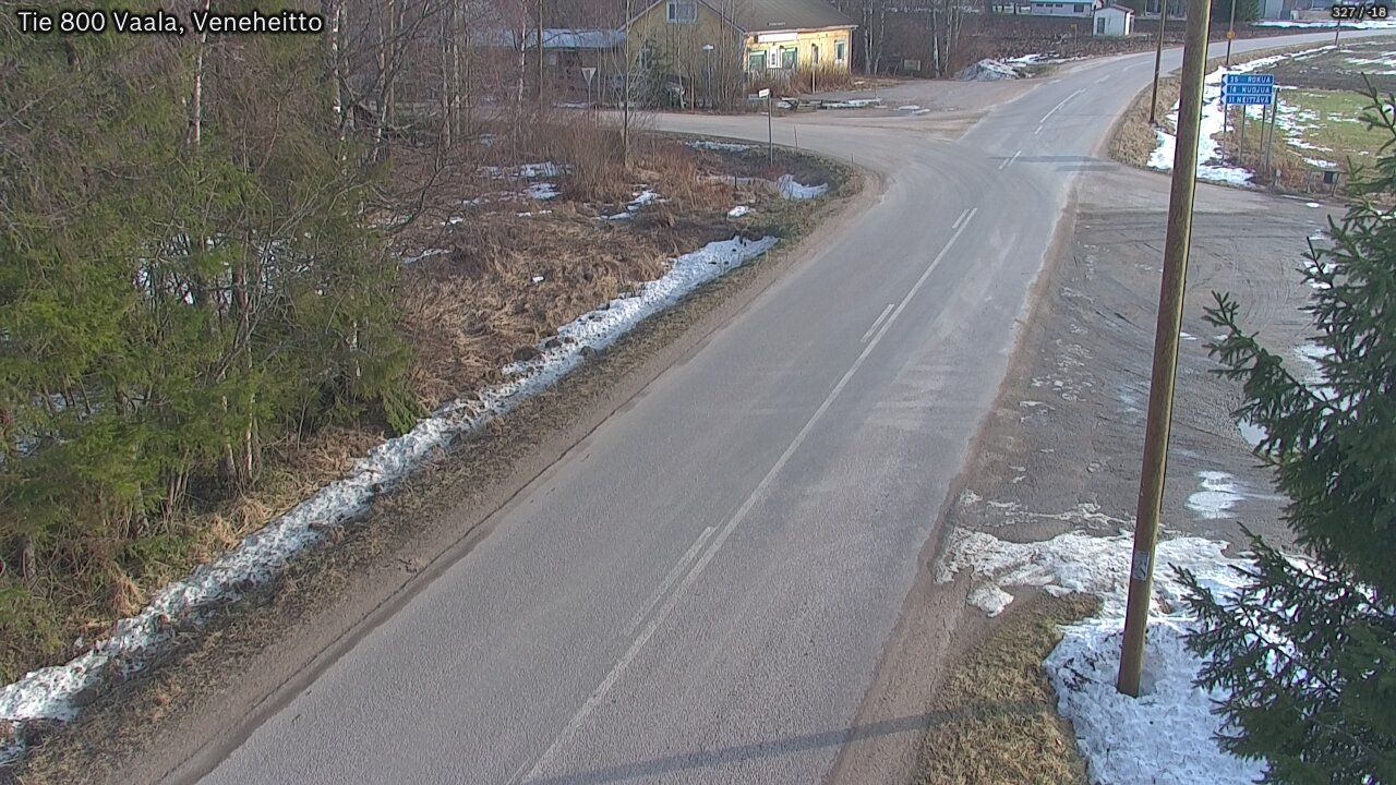 Kelikamerat Kuva Tie 800 Vaala, Veneheitto, Vaala, Pohjois-Pohjanmaa