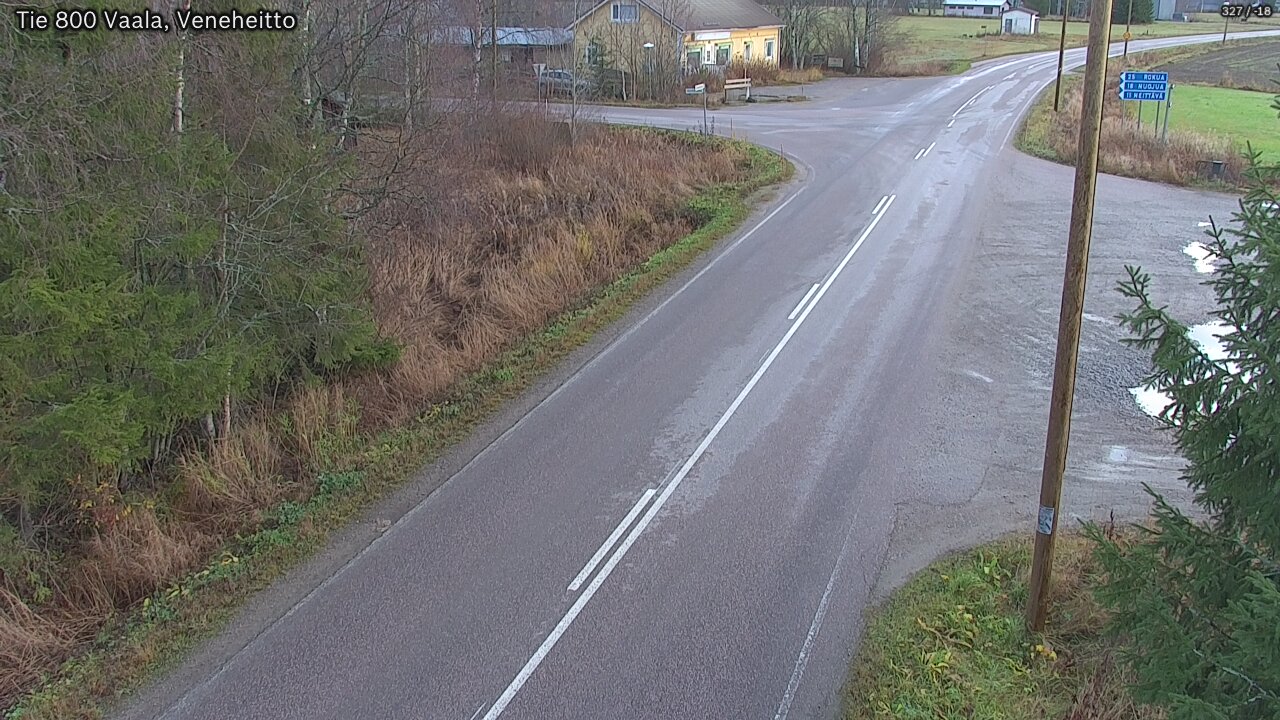 Kelikamerat Kuva Tie 800 Vaala, Veneheitto, Vaala, Pohjois-Pohjanmaa