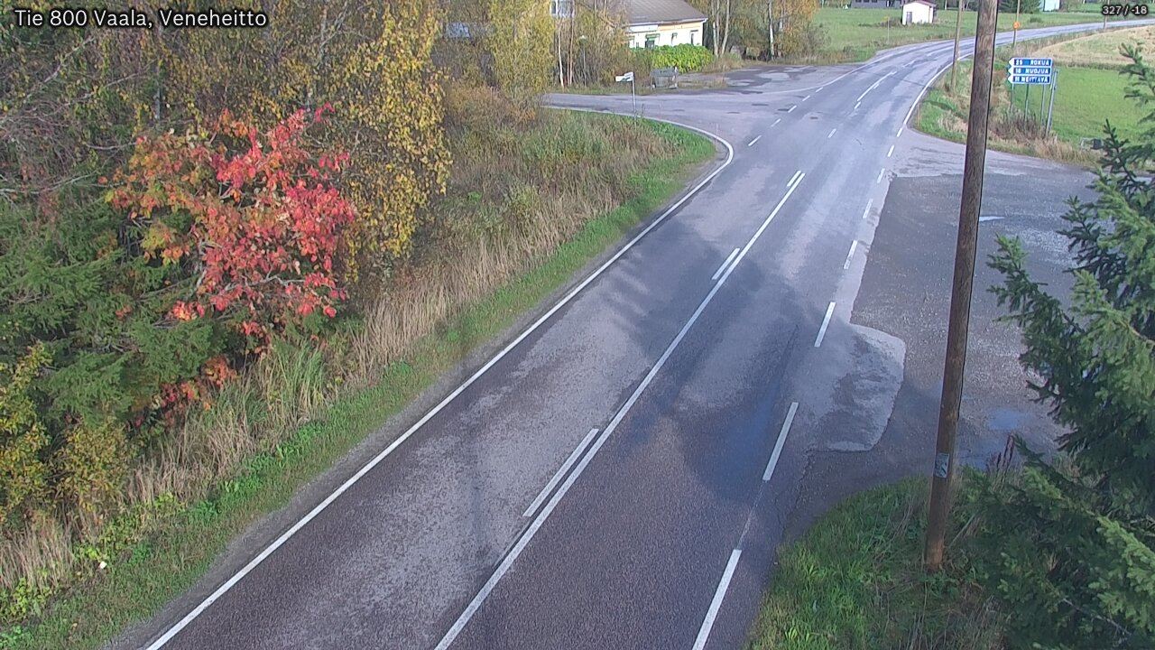 Kelikamerat Kuva Tie 800 Vaala, Veneheitto, Vaala, Pohjois-Pohjanmaa