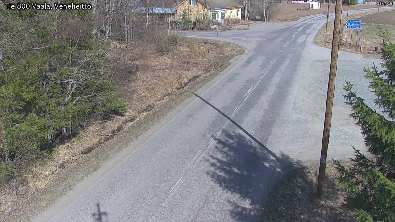 Kelikamerat Kuva Tie 800 Vaala, Veneheitto, Vaala, Pohjois-Pohjanmaa