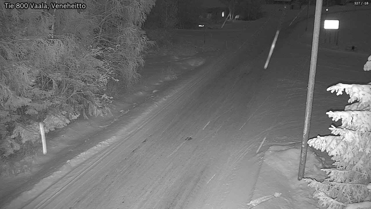 Kelikamerat Kuva Tie 800 Vaala, Veneheitto, Vaala, Pohjois-Pohjanmaa