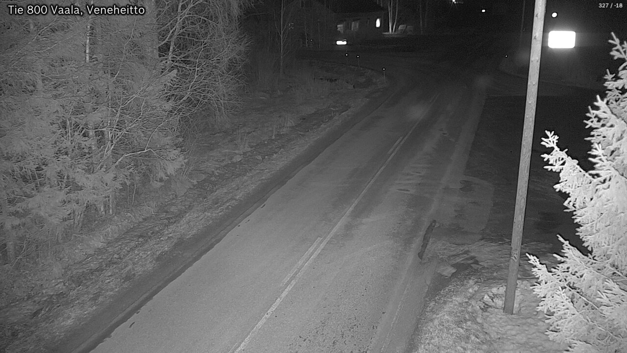 Kelikamerat Kuva Tie 800 Vaala, Veneheitto, Vaala, Pohjois-Pohjanmaa