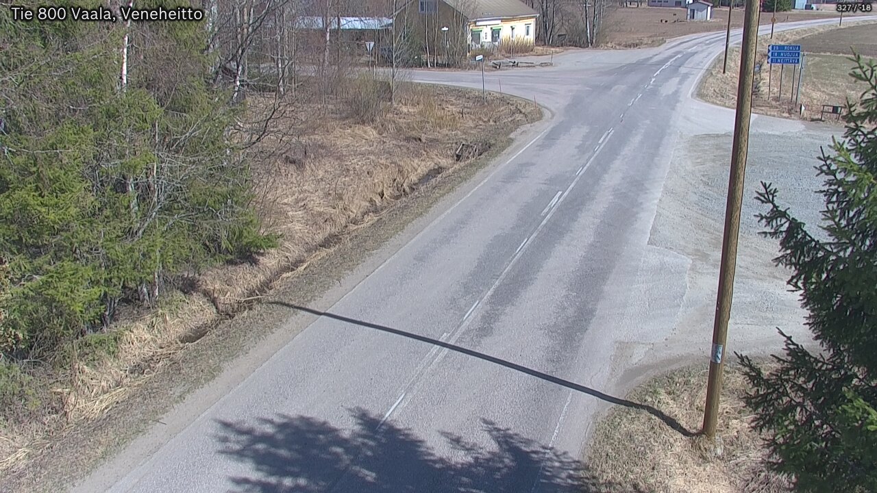 Kelikamerat Kuva Tie 800 Vaala, Veneheitto, Vaala, Pohjois-Pohjanmaa