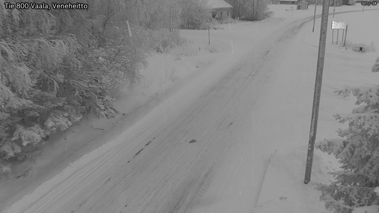 Kelikamerat Kuva Tie 800 Vaala, Veneheitto, Vaala, Pohjois-Pohjanmaa