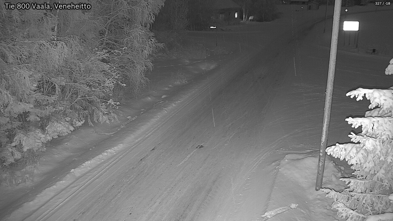 Kelikamerat Kuva Tie 800 Vaala, Veneheitto, Vaala, Pohjois-Pohjanmaa