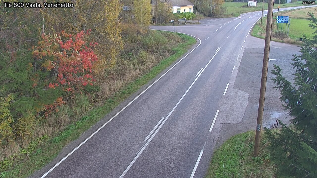 Kelikamerat Kuva Tie 800 Vaala, Veneheitto, Vaala, Pohjois-Pohjanmaa