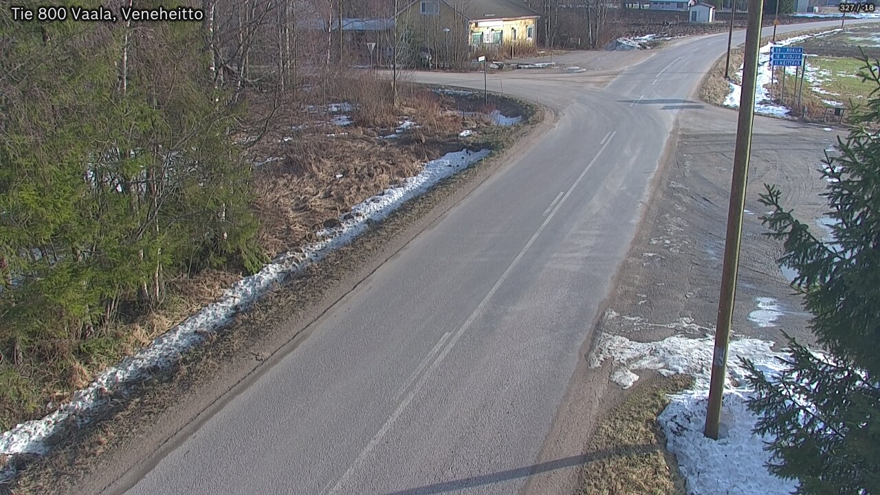 Kelikamerat Kuva Tie 800 Vaala, Veneheitto, Vaala, Pohjois-Pohjanmaa