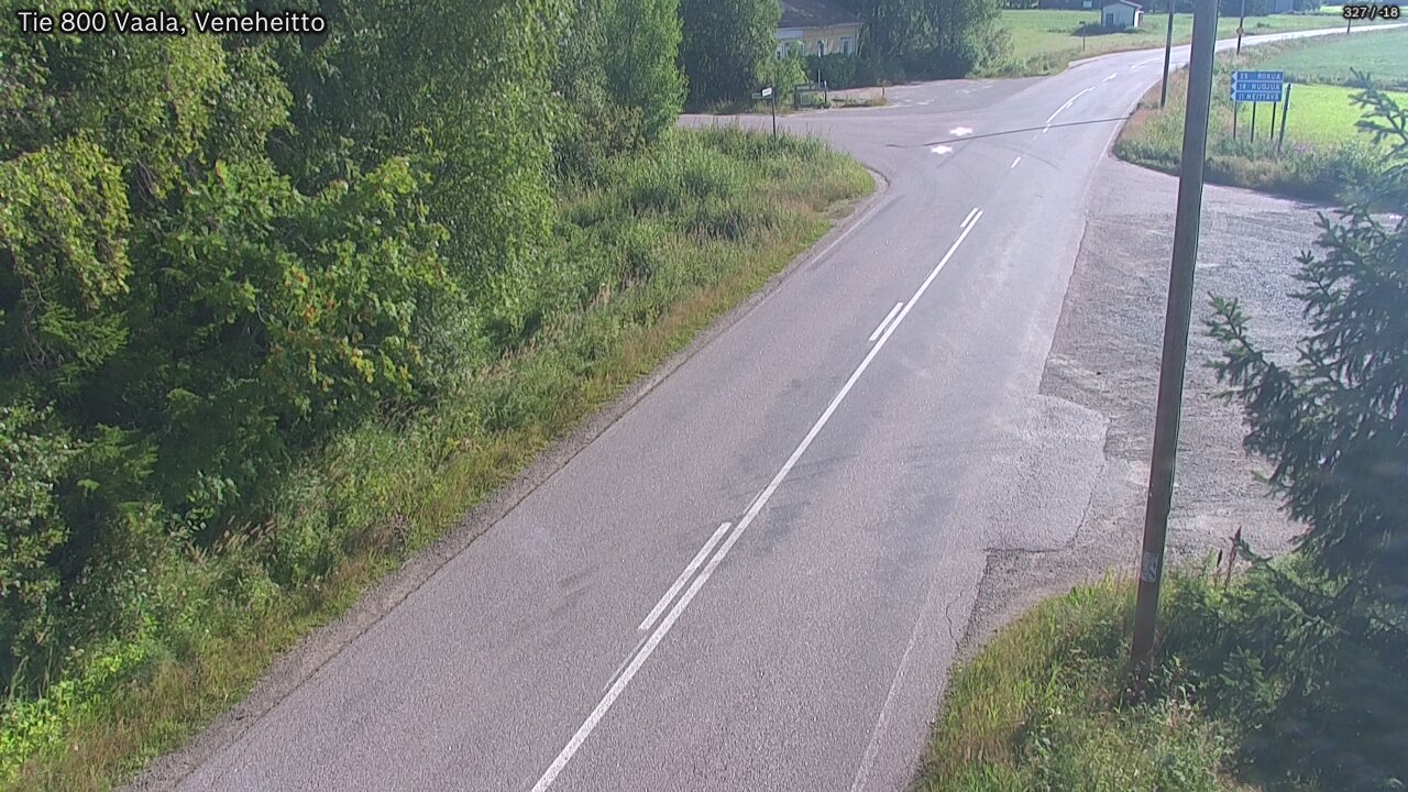 Kelikamerat Kuva Tie 800 Vaala, Veneheitto, Vaala, Pohjois-Pohjanmaa