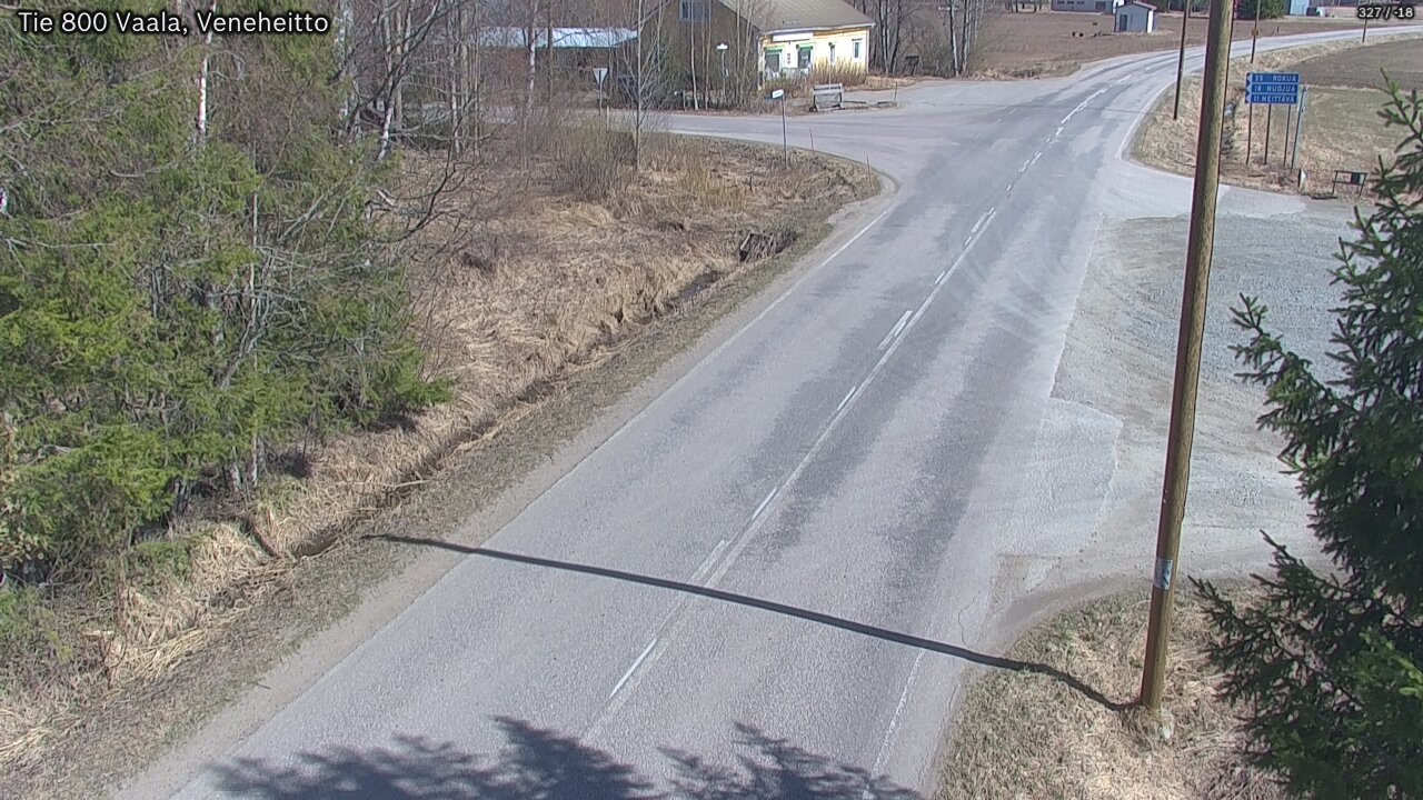 Kelikamerat Kuva Tie 800 Vaala, Veneheitto, Vaala, Pohjois-Pohjanmaa