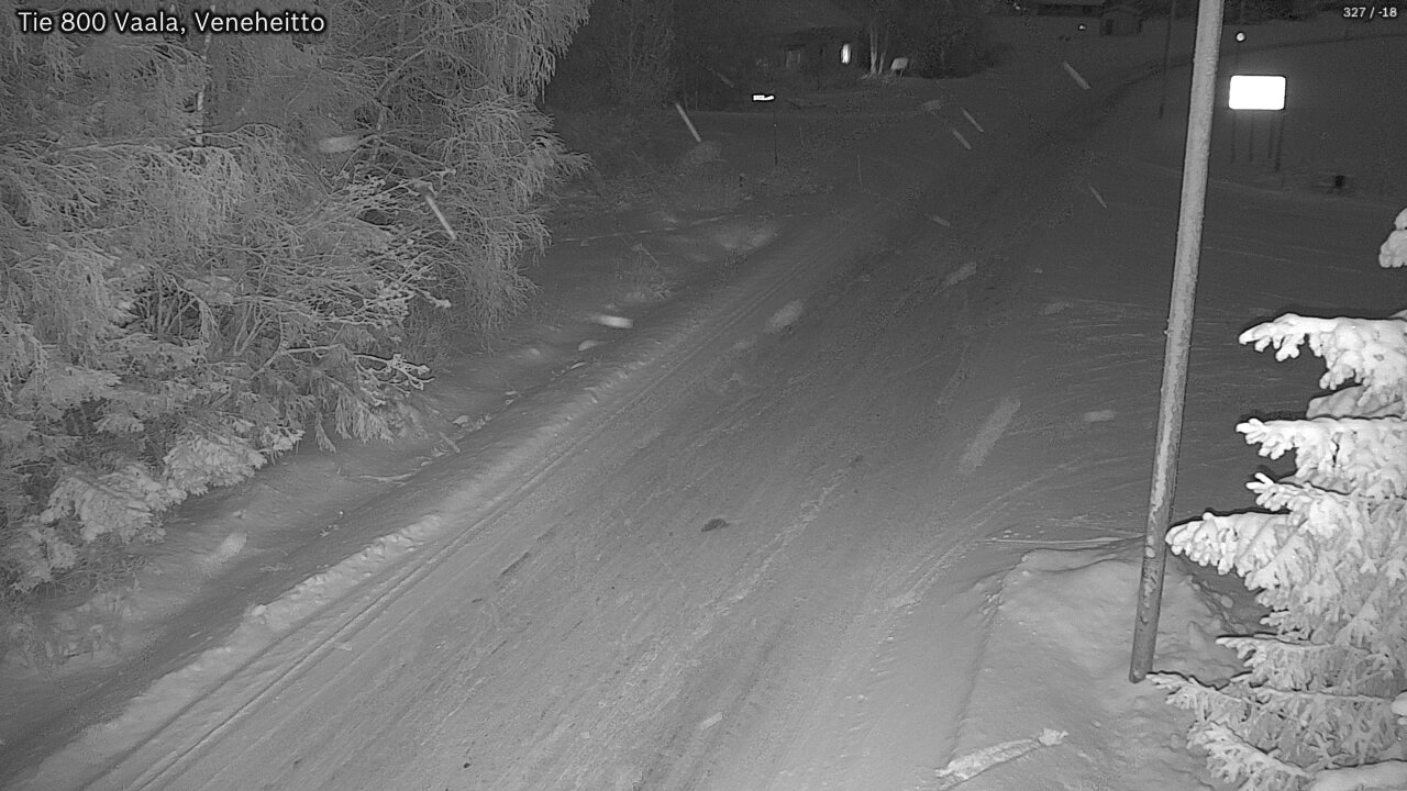 Kelikamerat Kuva Tie 800 Vaala, Veneheitto, Vaala, Pohjois-Pohjanmaa